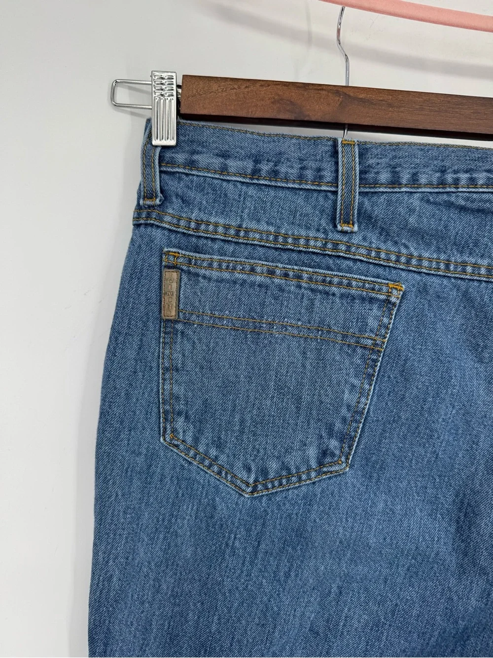 Cinch Men's Straight Blue Denim Jeans Size 44X32 Country Western 100% Cotton